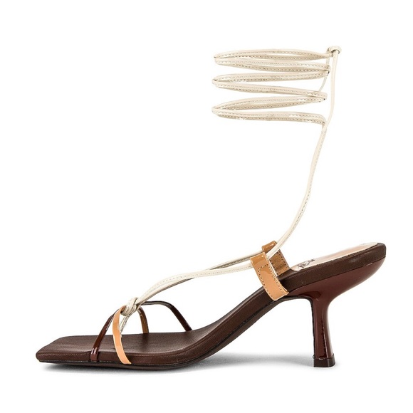 Jeffrey Campbell, Size 8, Brown, Tie Up, Sandal Heels - Picture 4 of 9